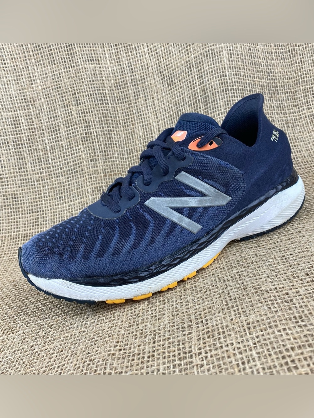 New balance fresh foam running shoe blue orange black women’s size 6.5
